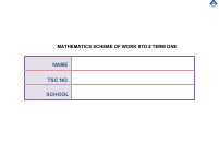 Maths scheme STD 8 Term ONE.pdf